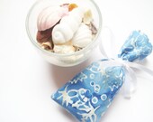 Beach Print Lavender Sachet - Mother's Day, Air Freshener, Lingerie,Teacher's Gift, Small Gift