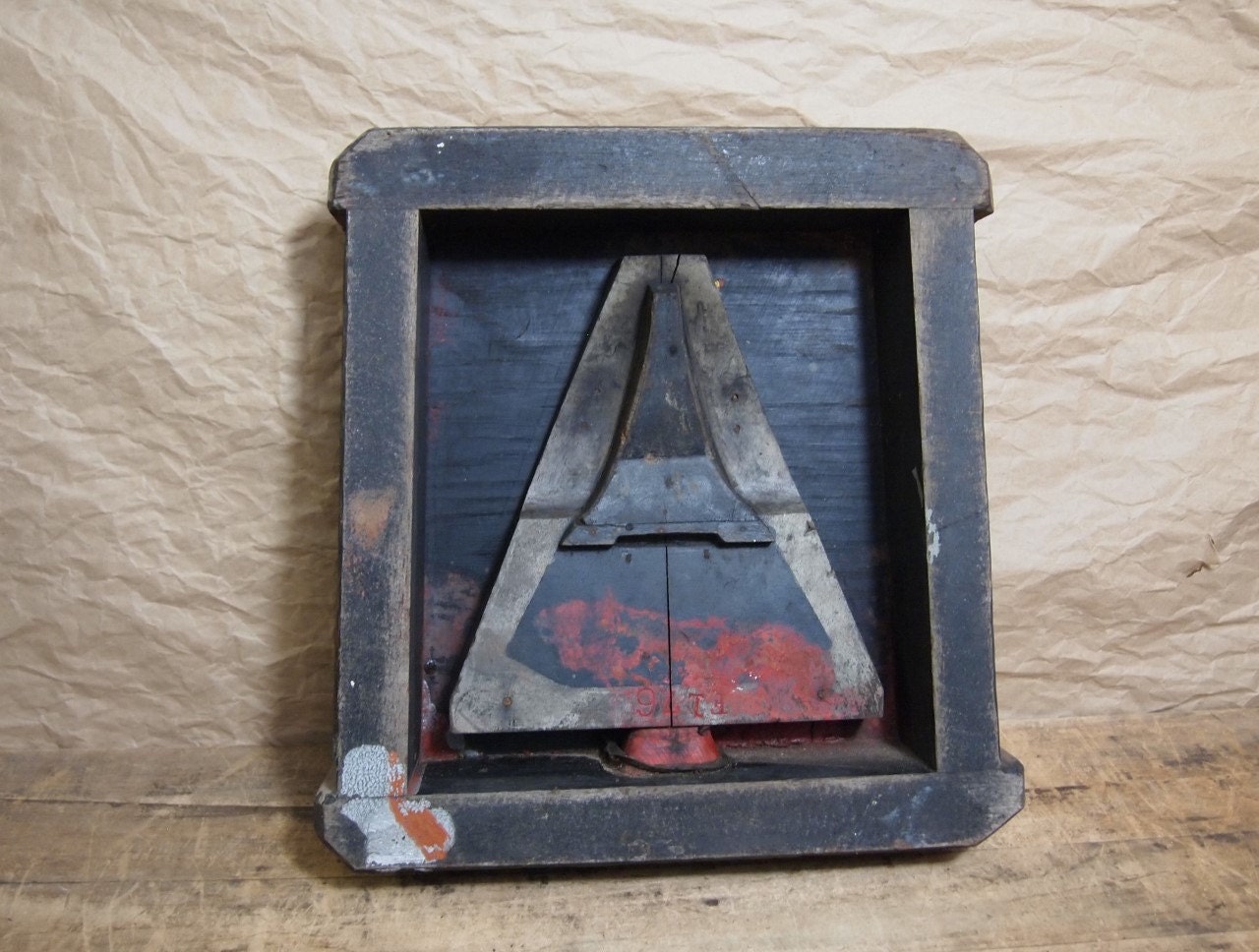 Vintage Foundry Mold Great Wall Decoration Very Industrial and Architectural Urban Loft  Darth Vader, Arrow