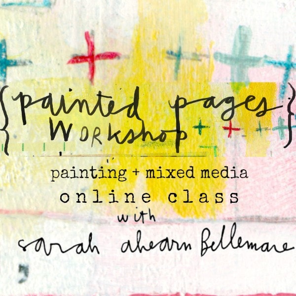 painted pages WORKSHOP- an online class