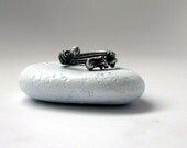 twig ring in sterling silver size 6ish