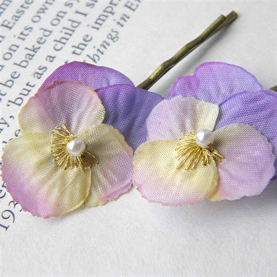 Little Lilac Viola Clips