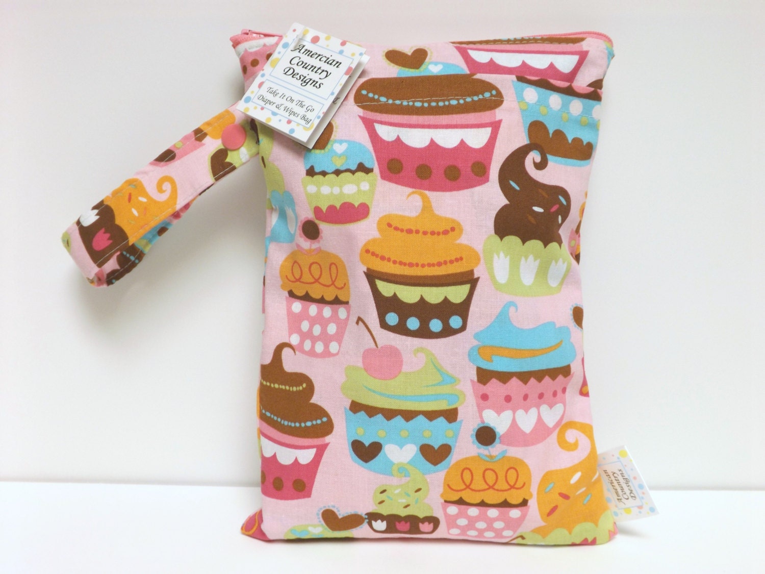 Diaper and Wipes Bag - Wet Bag - Take It On The Go Diaper And Wipes Bag - Sweet Treats