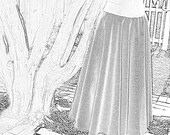 Custom Made Full Cut Circle Skirt - you pick the material
