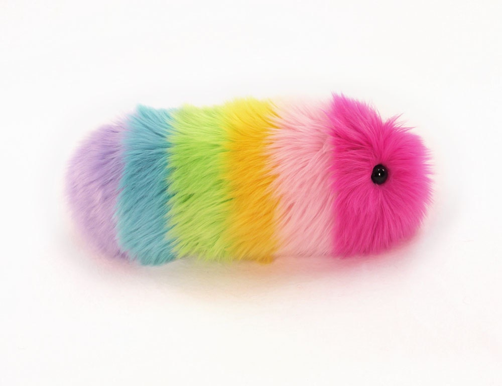 rainbow worm stuffed animal