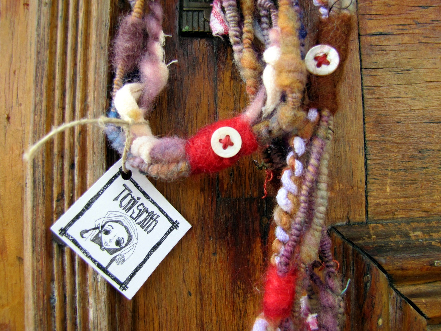 Fiber Art Necklace No.5