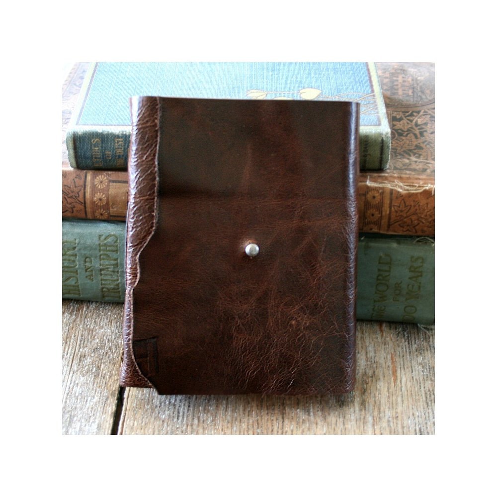 Leather Journal . "Accept no one's definition of your life, but define yourself" - Harvey S. Firestone quote . handmade handbound (320pgs)