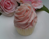 Strawberries and Cream Cupcake Soap