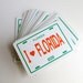 I Love Florida - playing cards