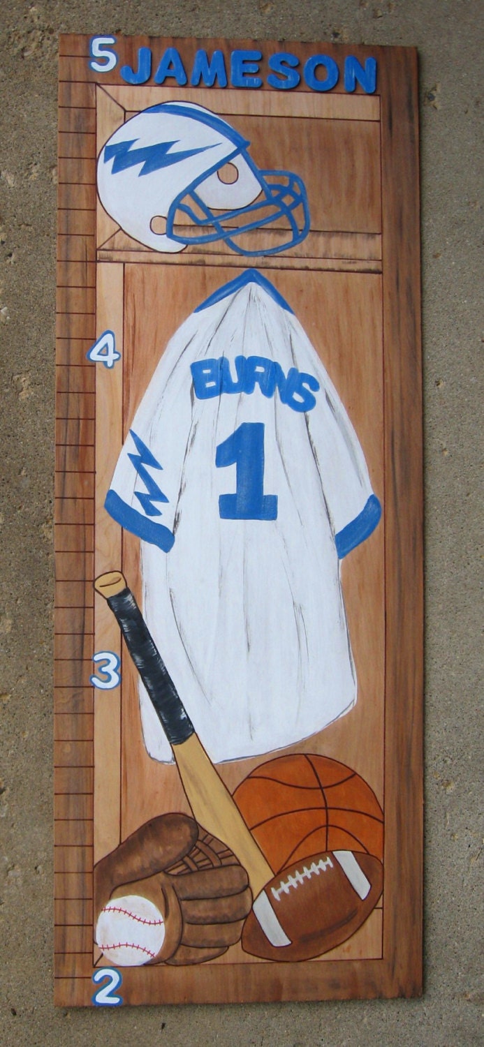 Baseball Peg Rack - Personalized Bat - Hand-Painted Natural Wood - NY Yankees - SF Giants - Texas Rangers