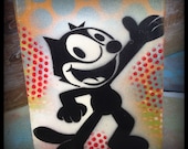 Graffiti Painting on Canvas Pop Art Style Original Artwork ... Felix