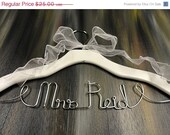 20% OFF SALE Custom Hangers Bridal Dress Hangers by OriginalBridalHanger