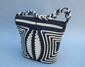1940s Vintage Telephone Cord Purse - Coiled Plastic