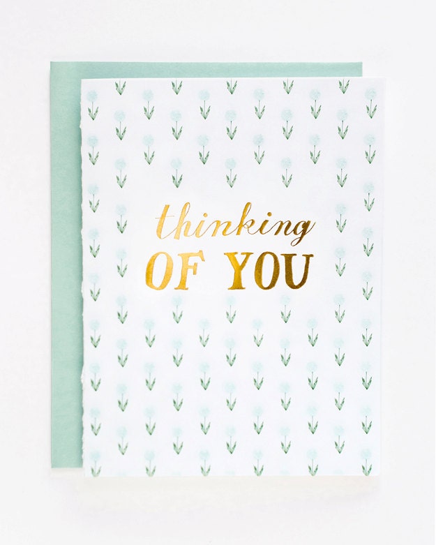 Thinking of You Floral Card
