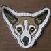 Chainstitch Embroidered Chihuahua Patch