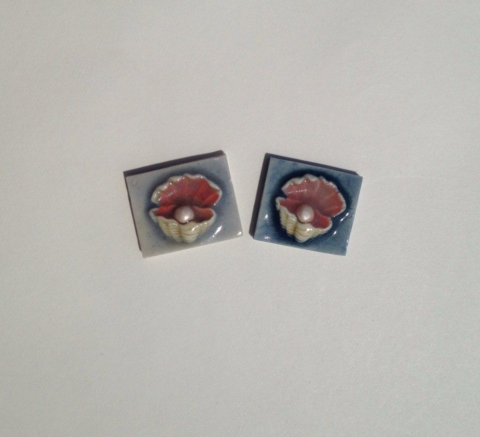 Porcelain Mosaic Tile Oyster and Pearl