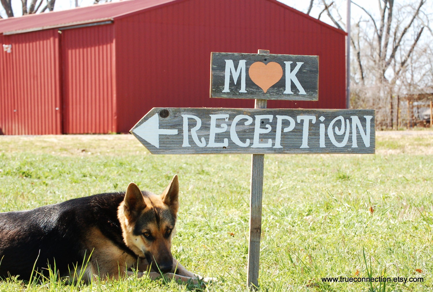Rustic Wedding Reception Signs Romantic Outdoor Weddings Hand Painted Reclaimed Wood. Rustic Weddings. Vintage Weddings. Road Signs.