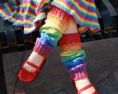 Munchkin Legwarmers size 3/6 mo, 12/18 mo, 2T/3T, 4T/5 (pdf knitting pattern file)