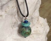 Wee Cairn Turquoise Pendant