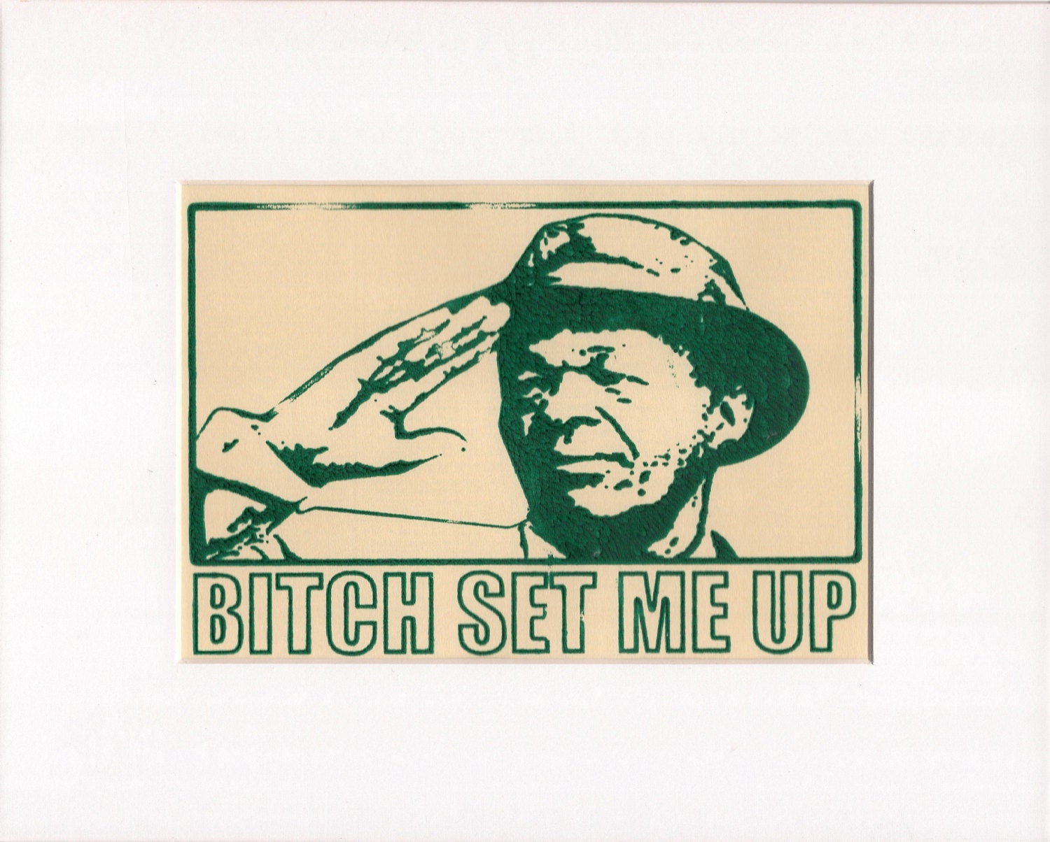 Marion Barry gocco print - 5x7