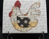 Greeting Card  French Country Rooster