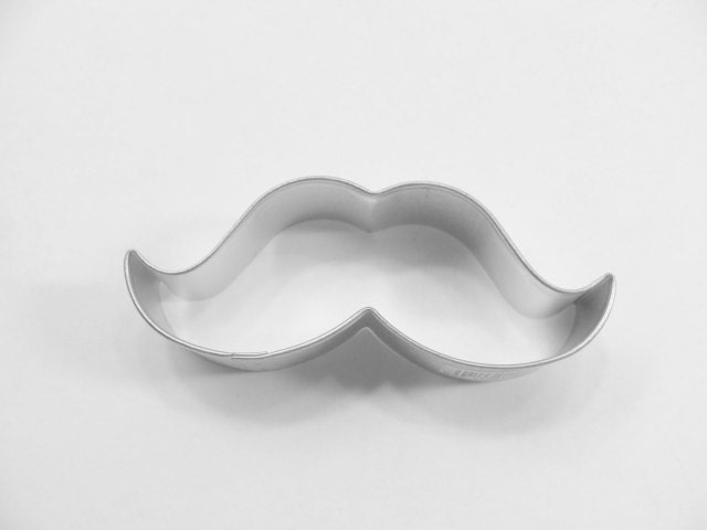 Handlebar Moustache Cookie Cutter