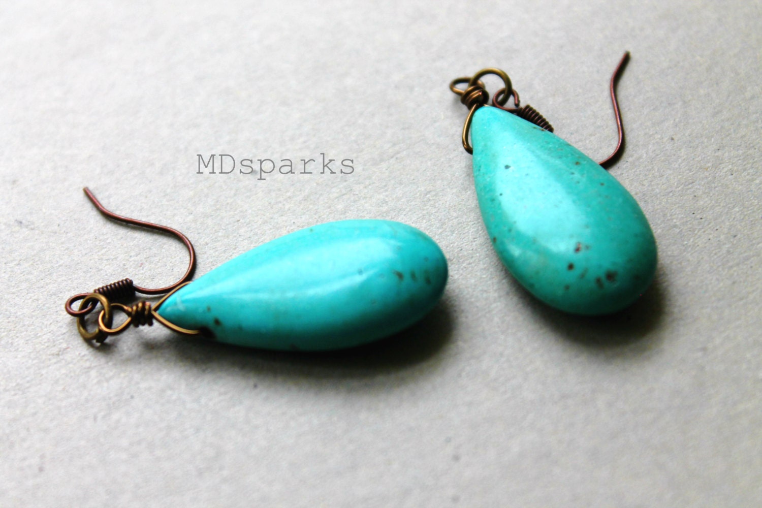 Simple Turquoise Earrings
