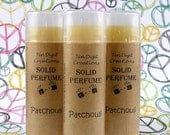 PATCHOULI Solid Perfume with Cocoa Butter and Vitamin E - .15oz Oval Tube