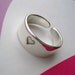 Sterling Silver Heart Toe ring