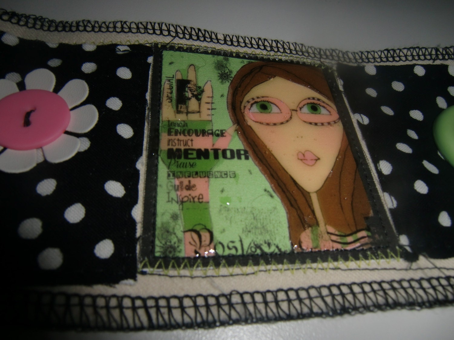Cuff bracelet - fabric