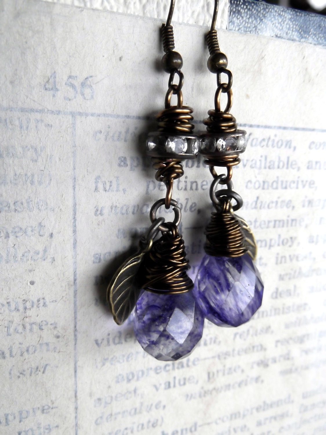 Blueberry Charmer Earrings