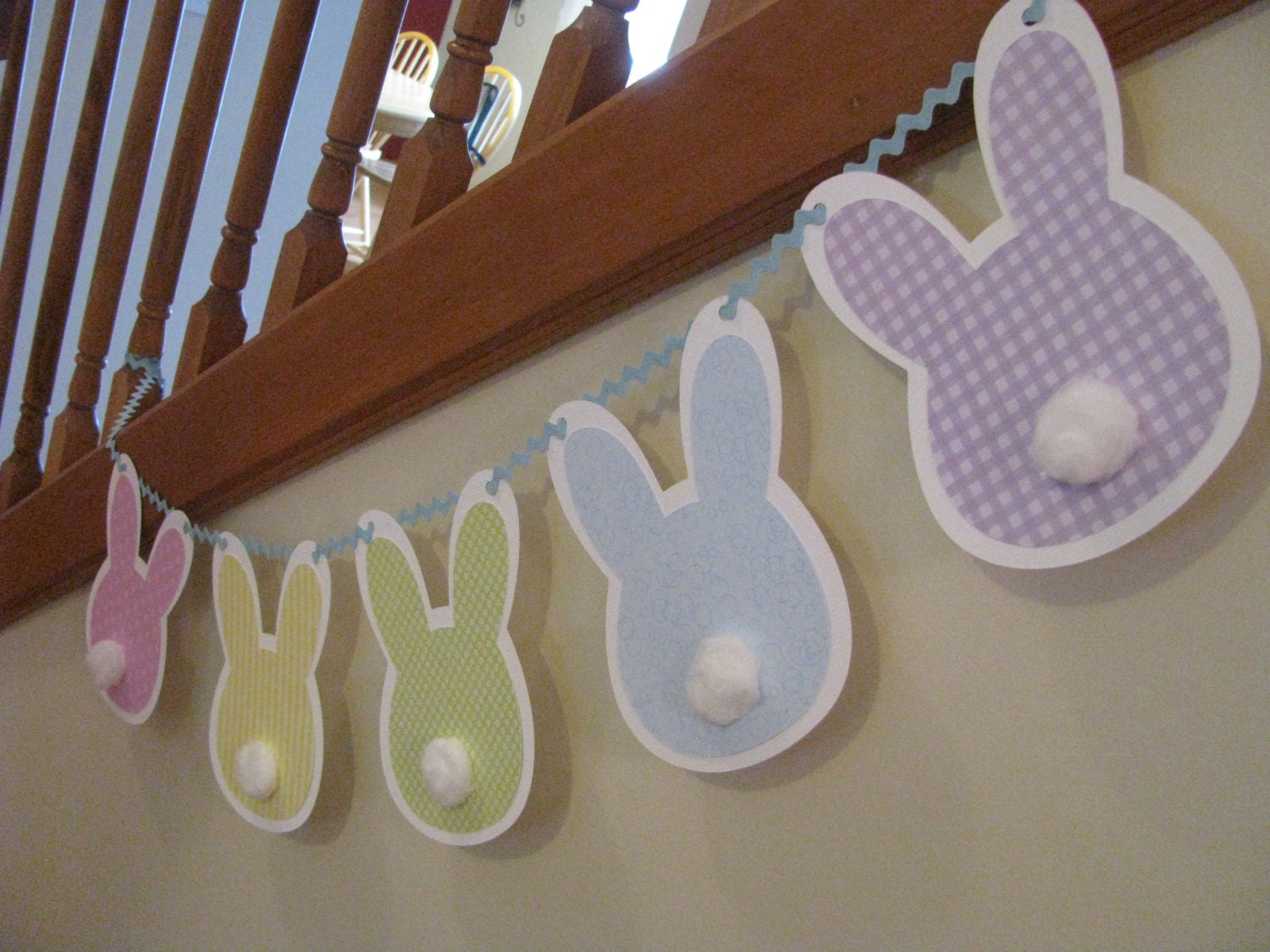 Easter Bunny Garland Banner READY TO SHIP
