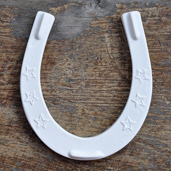 Best of Luck Porcelain Horseshoe