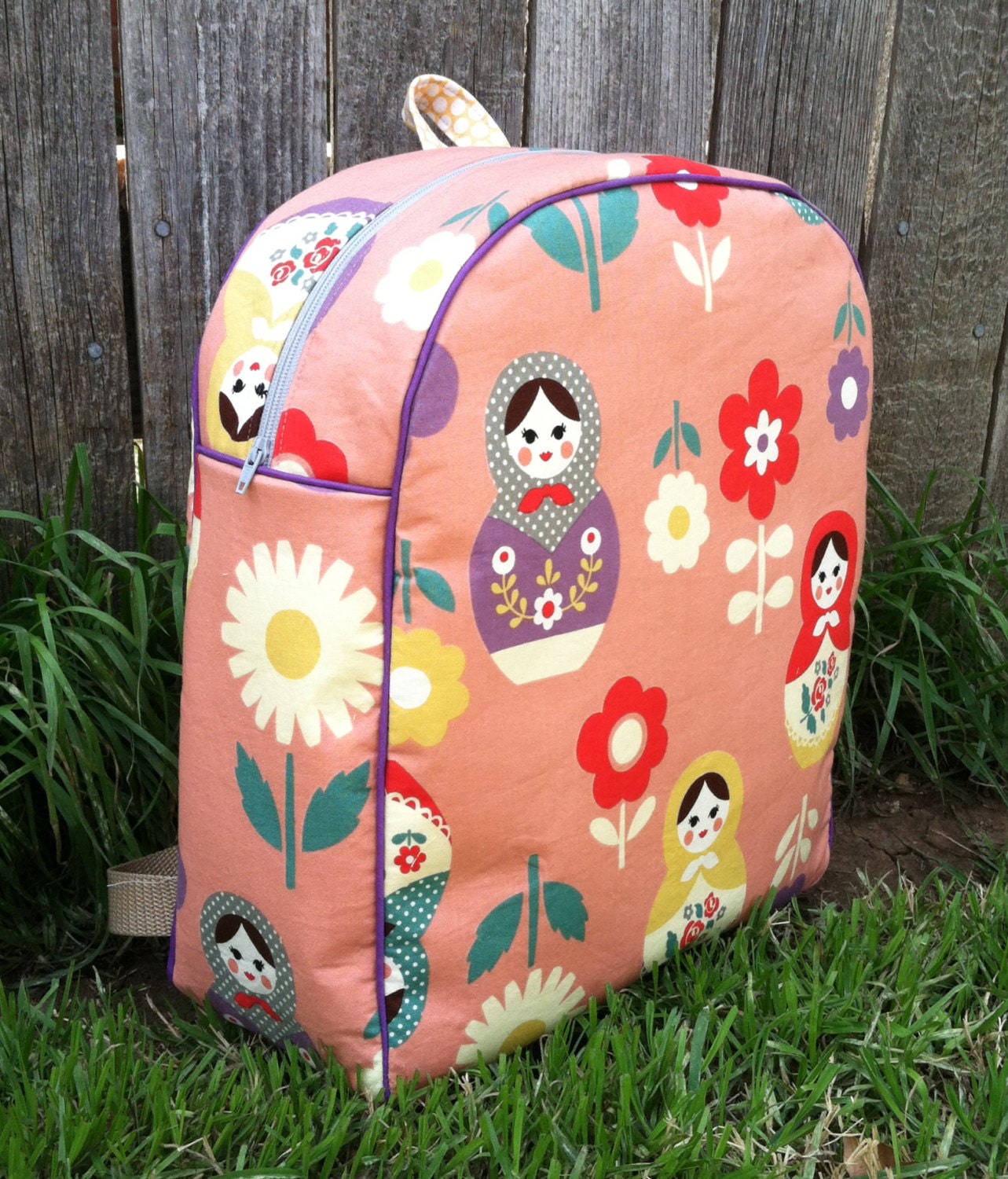 Sale 30% off-Babushka Backpack- Size upgrade included, Ready to Ship