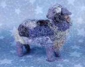 NEW Original greeting cards Blues at Midnight  Art Sheep  Set of 4