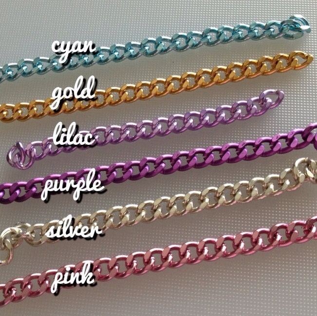 BOLD CHAIN to add in any Di depux necklace u purchased instead of the existed one