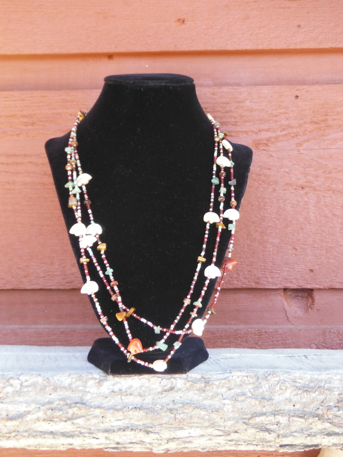 Zuni Bear fetish Necklace