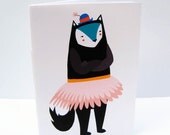 A5 Circus Cat Sketch Book