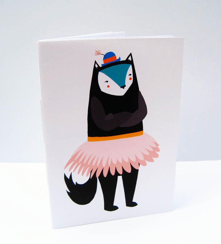 A5 Circus Cat Sketch Book