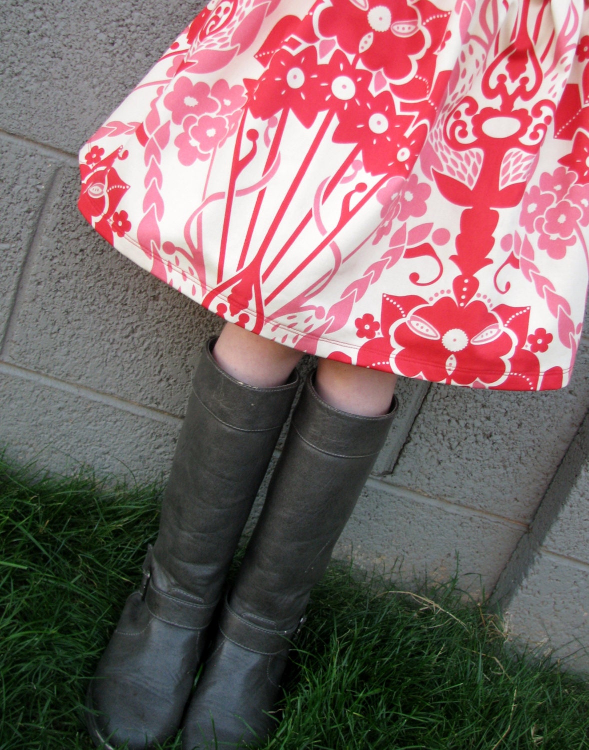 skirt - red, pink, baby, toddler, girl, 6-12, 12-18, 18-24, 2T,3T,4T,5T 6 spring summer