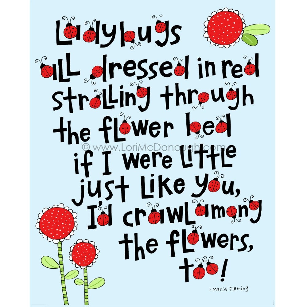 Ladybugs love