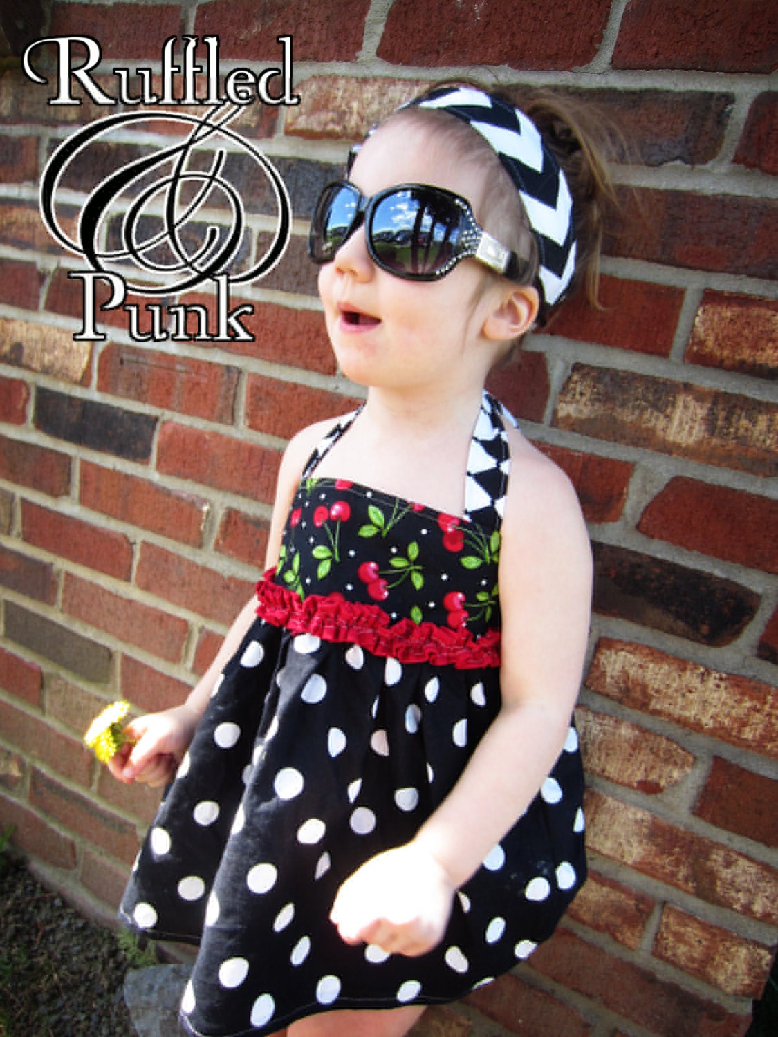Dress, Tank Top, Top, Shirt, Shirred Tank Top, Rockabilly, Pinup, Childrens Clothing sizes 3T - 5T Clara
