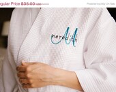 On Sale till May24th One personalized Bridal Robe.
