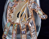 I Mermaid Copper & Gemstone Hand