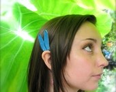 Dusk Blue Dragonfly Ear Cuff Jewelry