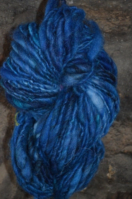 Handspun yarn, lumpy, bumpy, big and cozy yarn