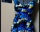 STAR WARS - The Dress Of The Millennium (Falcon) Pin-Up Halter Dress - Sm-Med - RatherxPeculiar