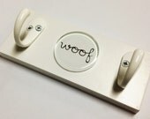 Woof - Twin Leash Hook, Wall Hook