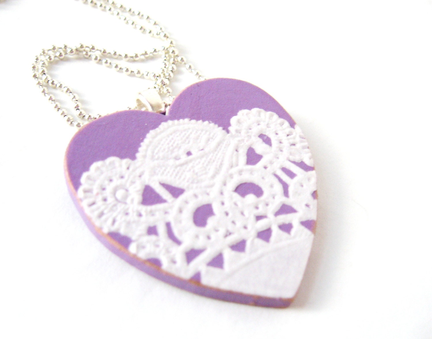 Purple Sweetheart Necklace