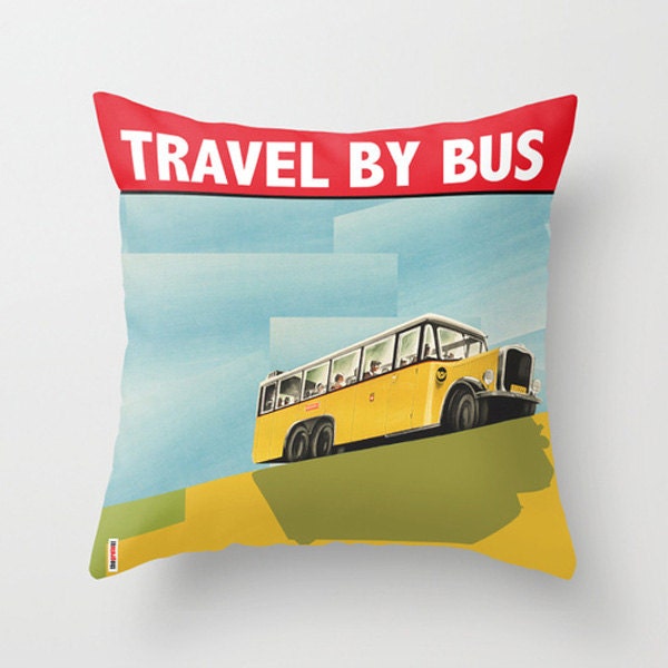Travel Pillow Cover Cushion Cover