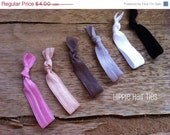 40% OFF SUPER SALE New Hippie Hair Ties - You Pick 6 Colors - Ships Free With Any Other Purchase